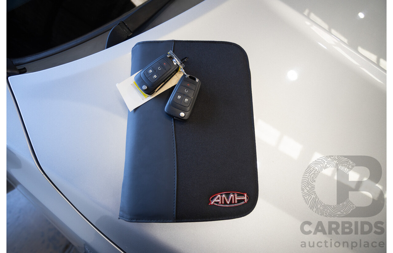 8/2016 Holden Commodore SV6 Black Edition VFII MY16 4D Sportwagon Nitrate Silver V6 3.6L