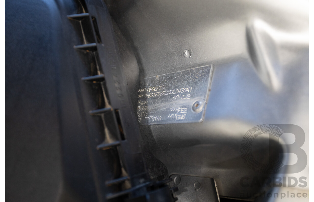 8/2016 Holden Commodore SV6 Black Edition VFII MY16 4D Sportwagon Nitrate Silver V6 3.6L