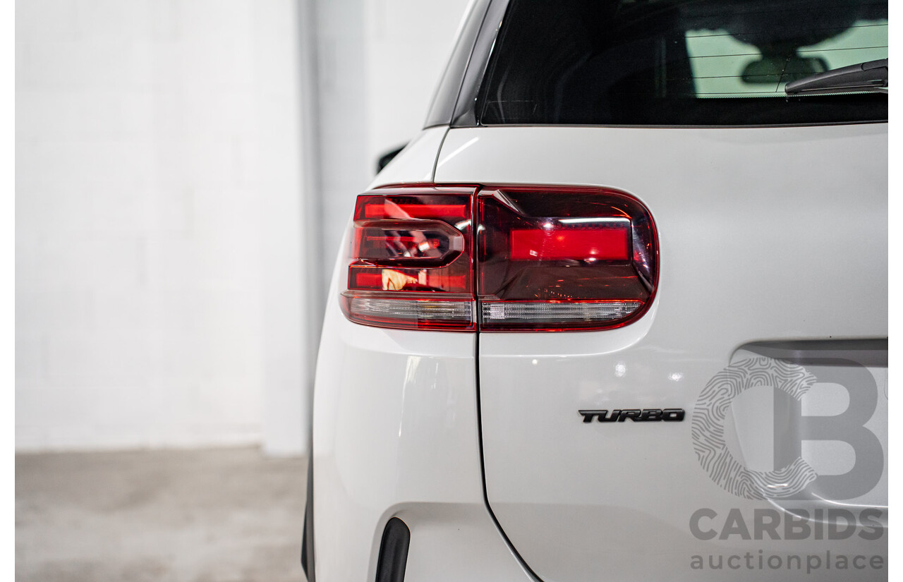 04/2023 Citroen C5 Aircross Sport 1.6 THP 133 (FWD) C84 MY23 5d Wagon Pearl White Turbo 1.6L