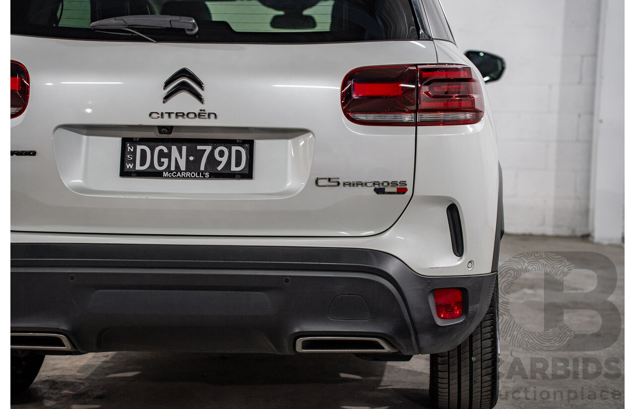 04/2023 Citroen C5 Aircross Sport 1.6 THP 133 (FWD) C84 MY23 5d Wagon Pearl White Turbo 1.6L