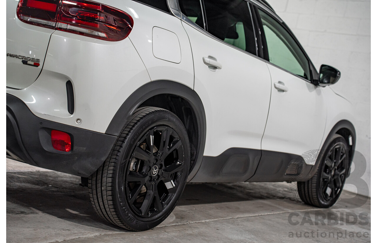 04/2023 Citroen C5 Aircross Sport 1.6 THP 133 (FWD) C84 MY23 5d Wagon Pearl White Turbo 1.6L