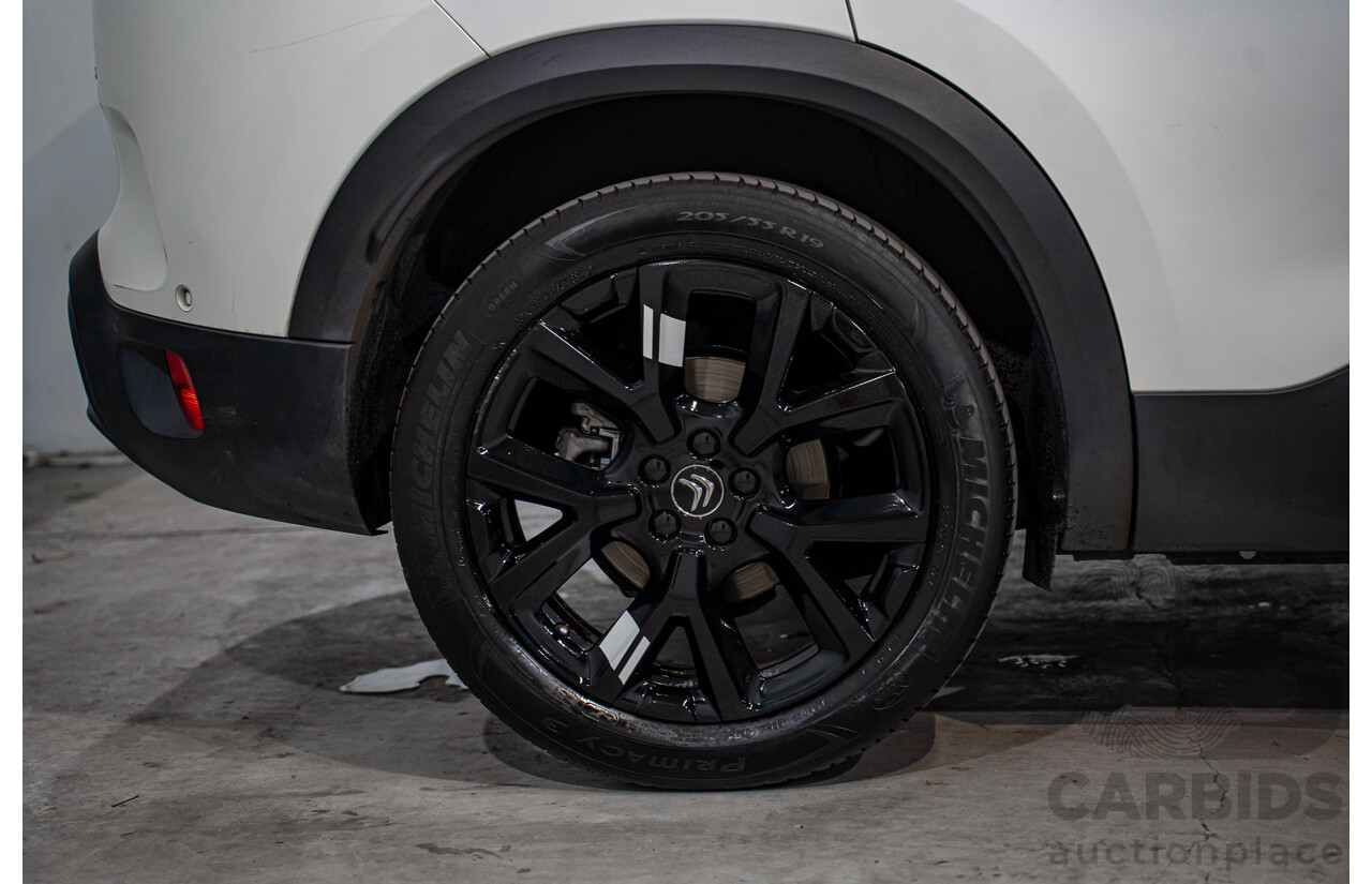 04/2023 Citroen C5 Aircross Sport 1.6 THP 133 (FWD) C84 MY23 5d Wagon Pearl White Turbo 1.6L