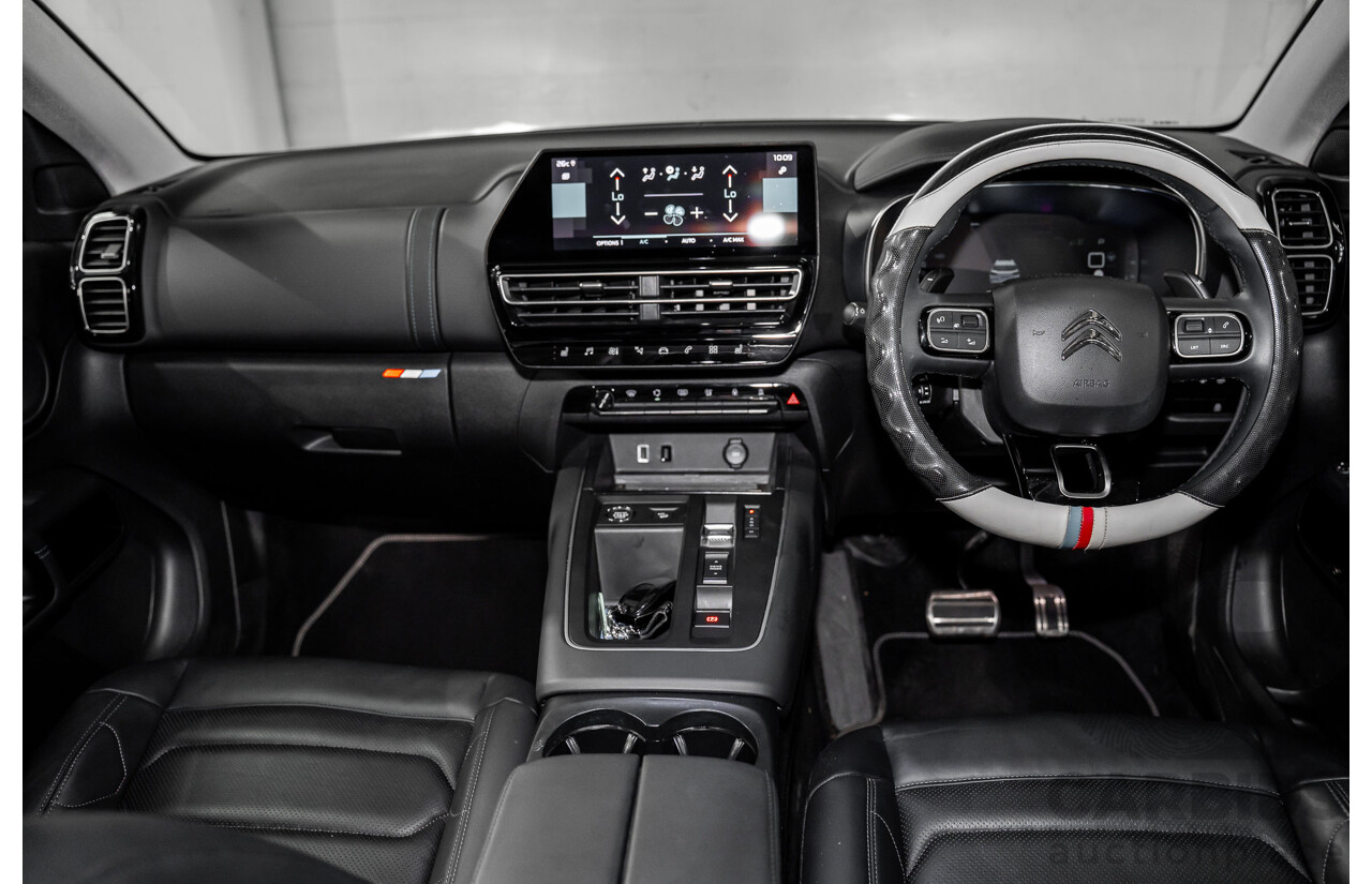 04/2023 Citroen C5 Aircross Sport 1.6 THP 133 (FWD) C84 MY23 5d Wagon Pearl White Turbo 1.6L