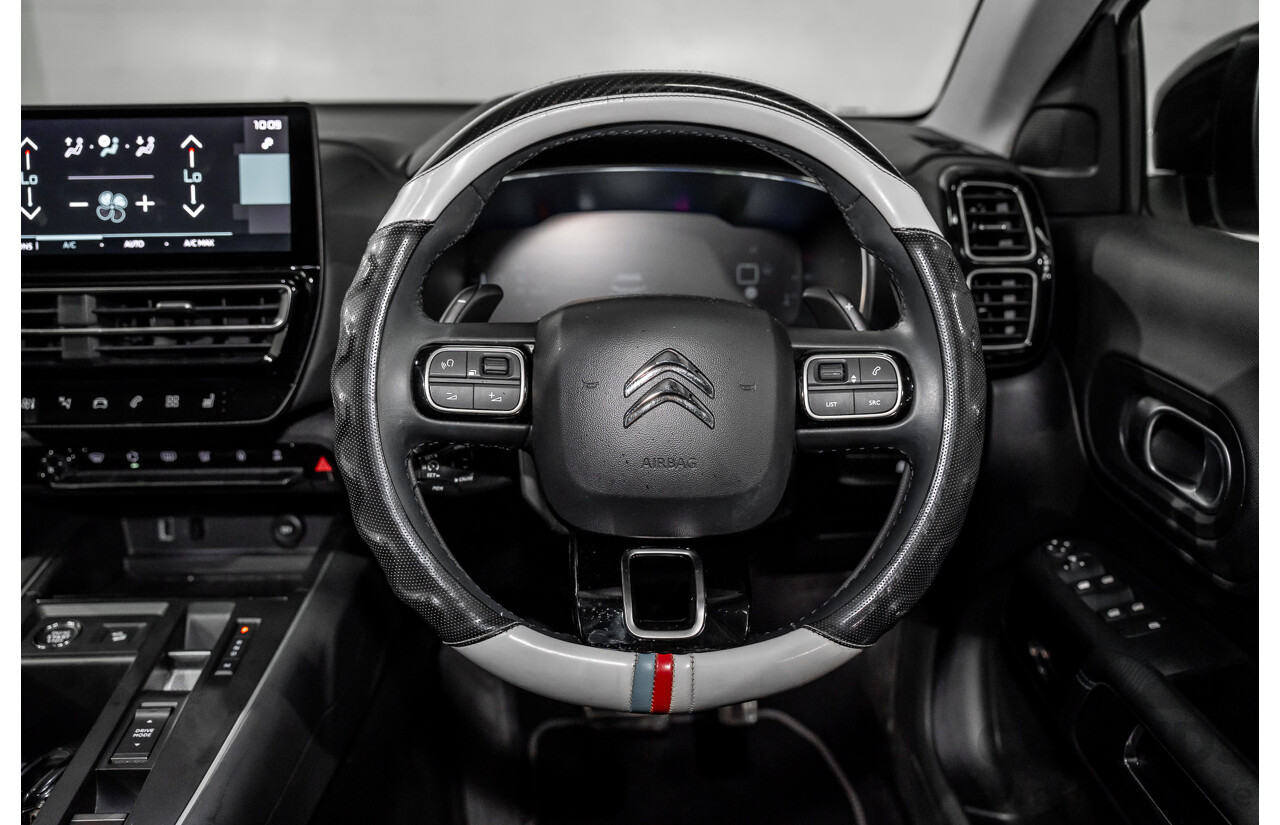 04/2023 Citroen C5 Aircross Sport 1.6 THP 133 (FWD) C84 MY23 5d Wagon Pearl White Turbo 1.6L