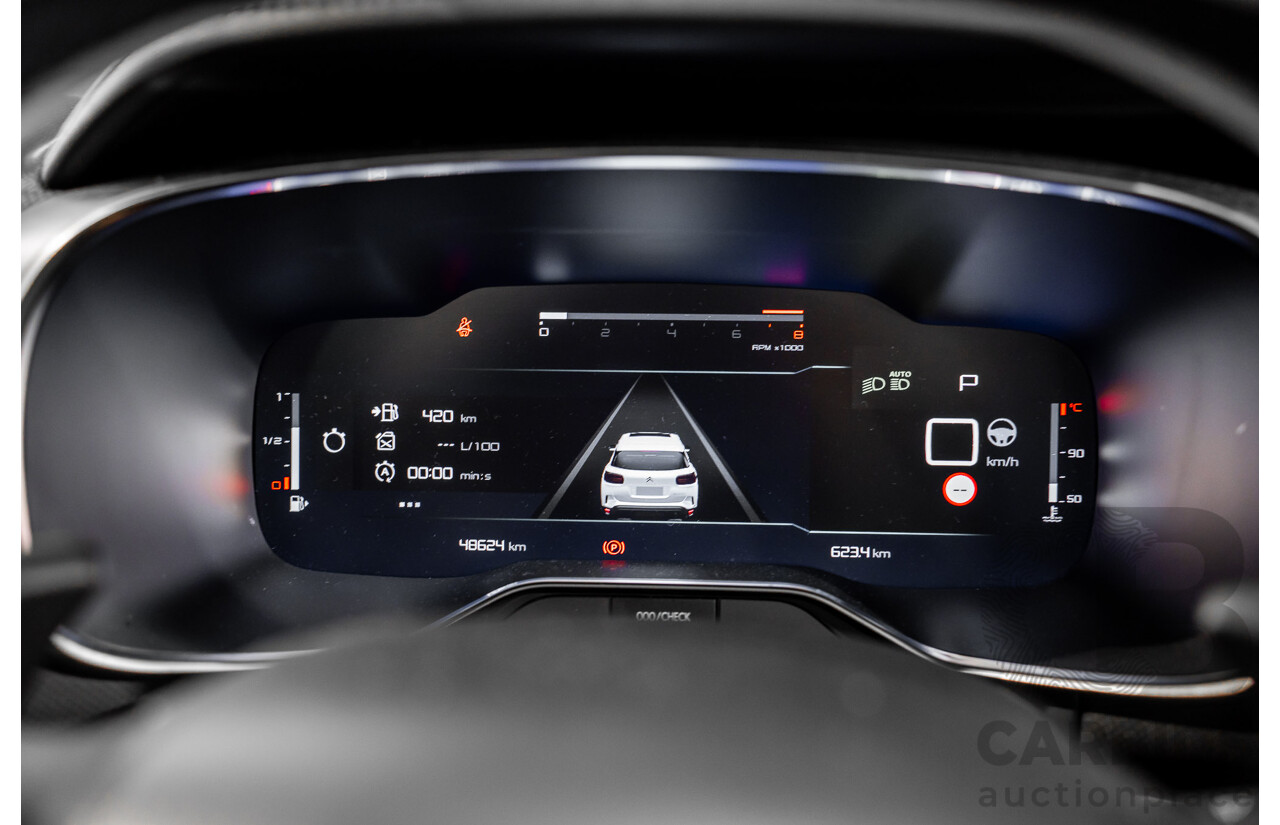 04/2023 Citroen C5 Aircross Sport 1.6 THP 133 (FWD) C84 MY23 5d Wagon Pearl White Turbo 1.6L