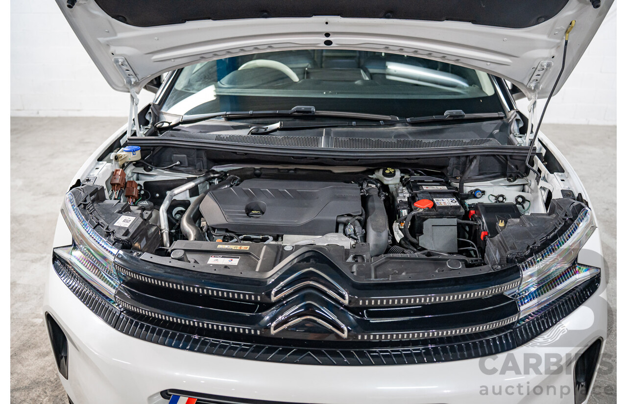 04/2023 Citroen C5 Aircross Sport 1.6 THP 133 (FWD) C84 MY23 5d Wagon Pearl White Turbo 1.6L