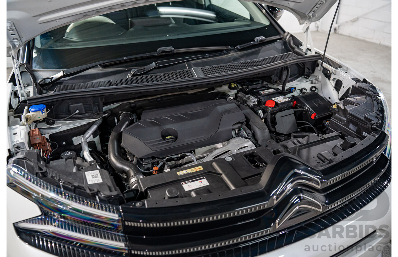 04/2023 Citroen C5 Aircross Sport 1.6 THP 133 (FWD) C84 MY23 5d Wagon Pearl White Turbo 1.6L