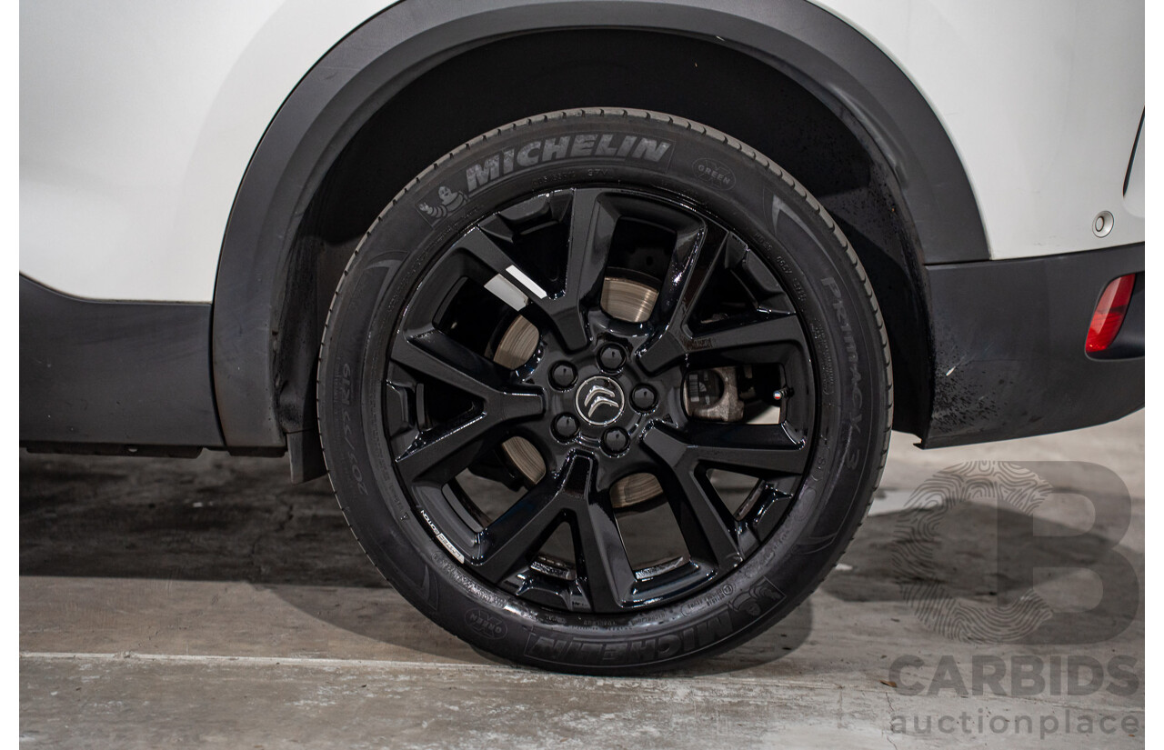 04/2023 Citroen C5 Aircross Sport 1.6 THP 133 (FWD) C84 MY23 5d Wagon Pearl White Turbo 1.6L