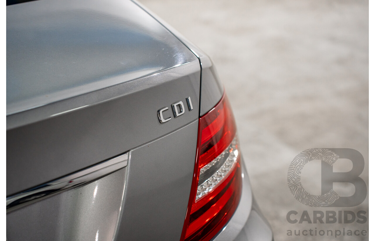 6/2012 Mercedes-Benz C250 CDI Avantgarde BE W204 MY12 4d Sedan Palladium Silver Metallic Turbo 2.1L
