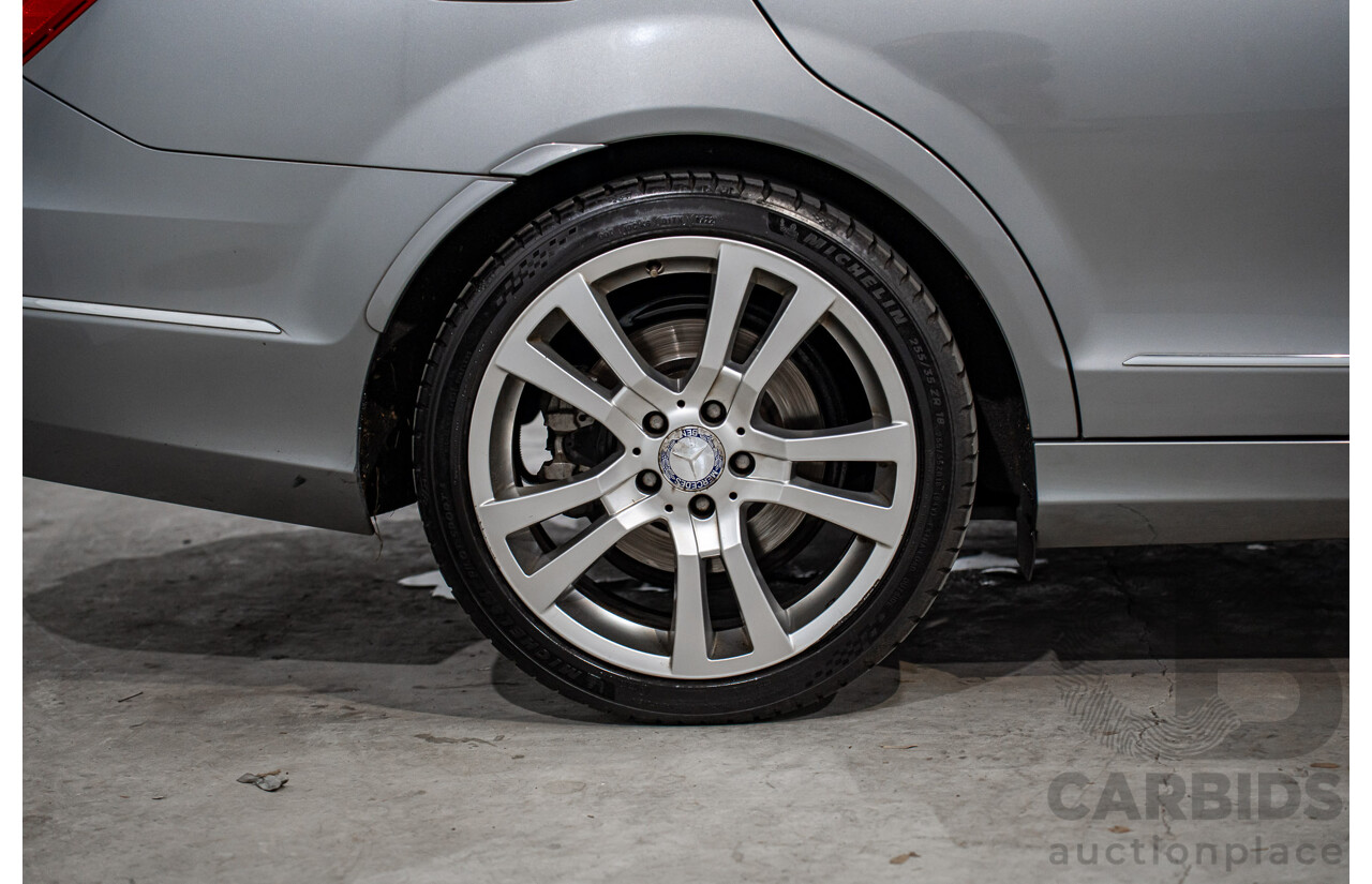 6/2012 Mercedes-Benz C250 CDI Avantgarde BE W204 MY12 4d Sedan Palladium Silver Metallic Turbo 2.1L