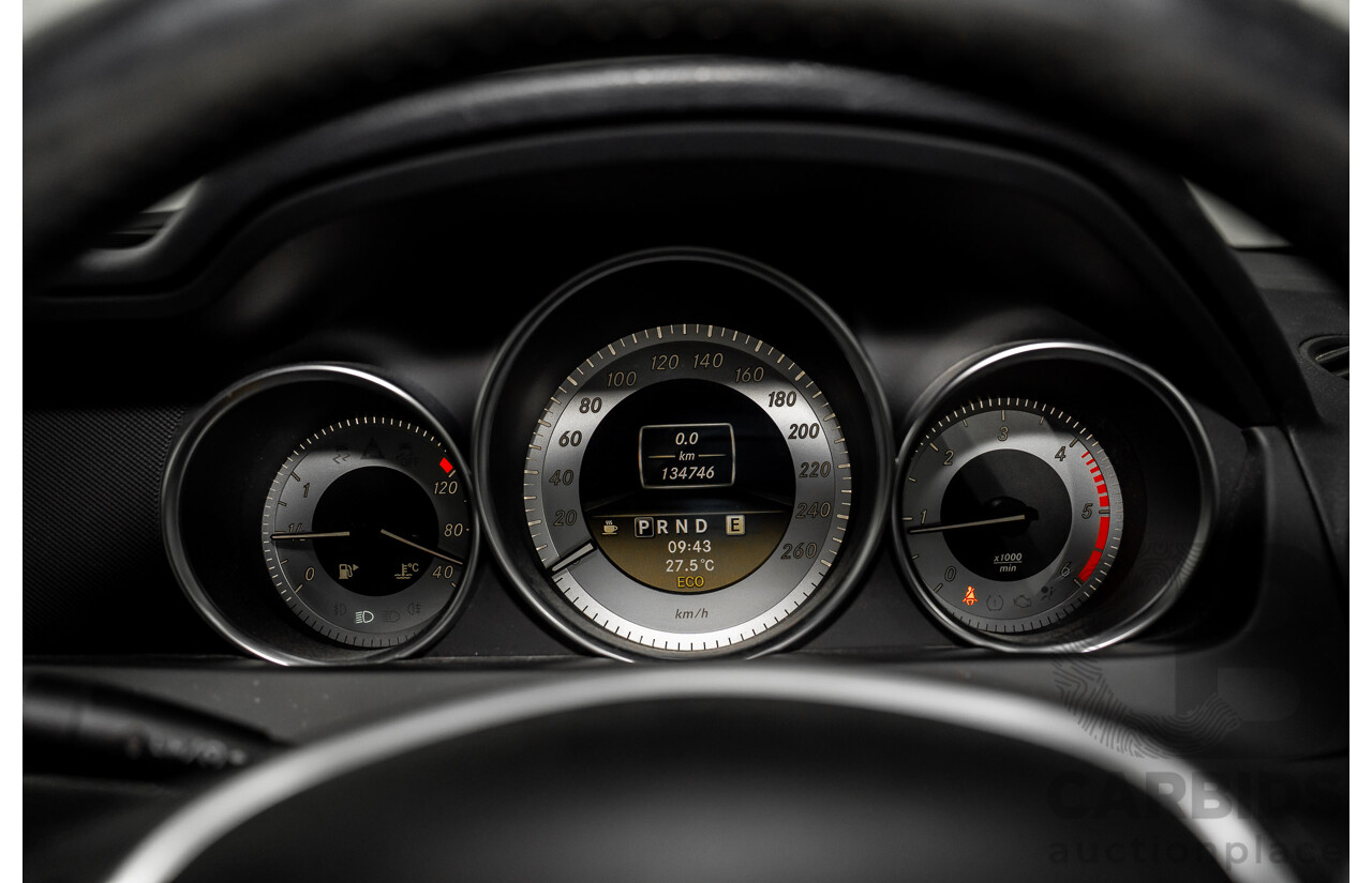 6/2012 Mercedes-Benz C250 CDI Avantgarde BE W204 MY12 4d Sedan Palladium Silver Metallic Turbo 2.1L