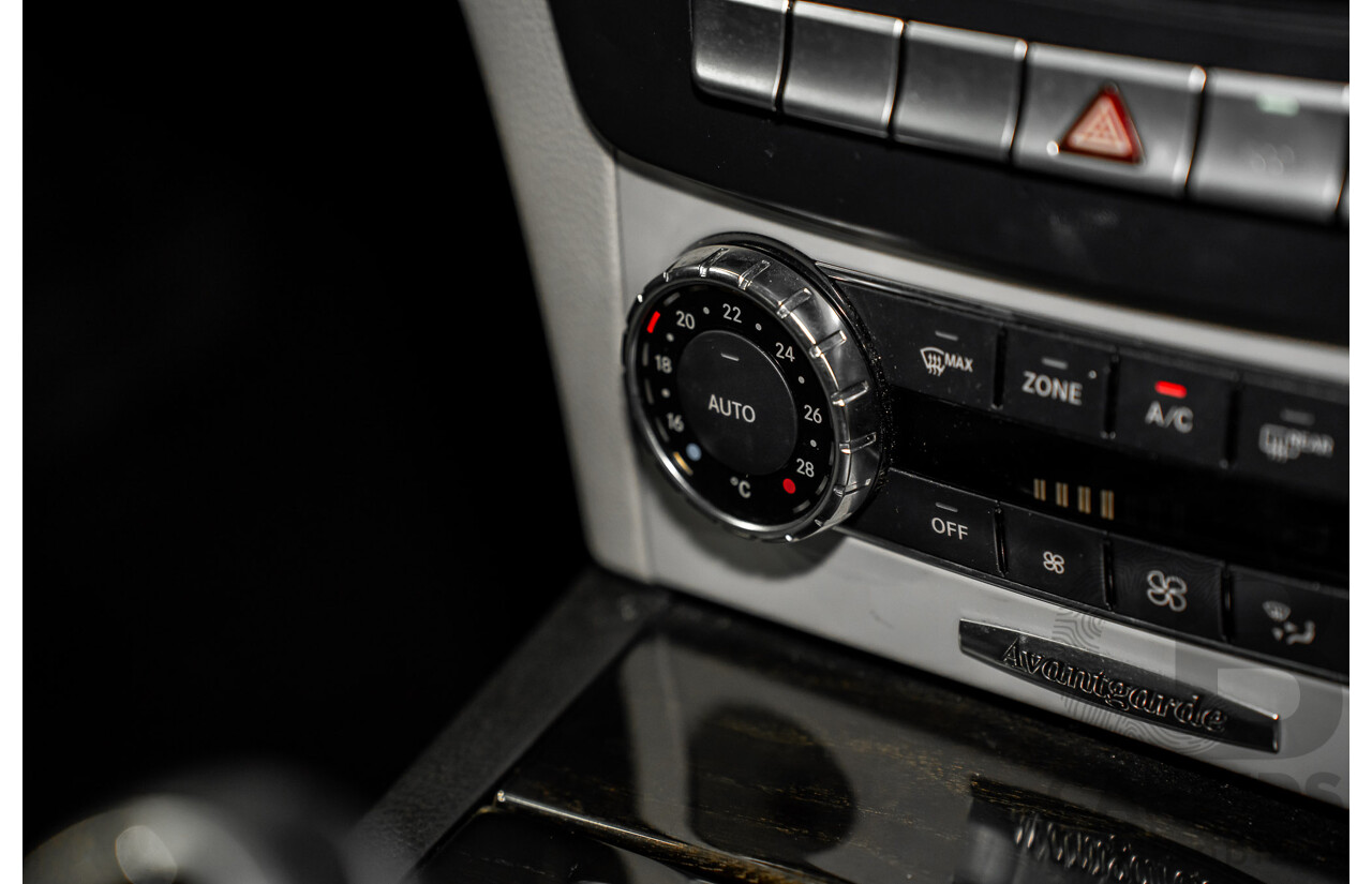 6/2012 Mercedes-Benz C250 CDI Avantgarde BE W204 MY12 4d Sedan Palladium Silver Metallic Turbo 2.1L