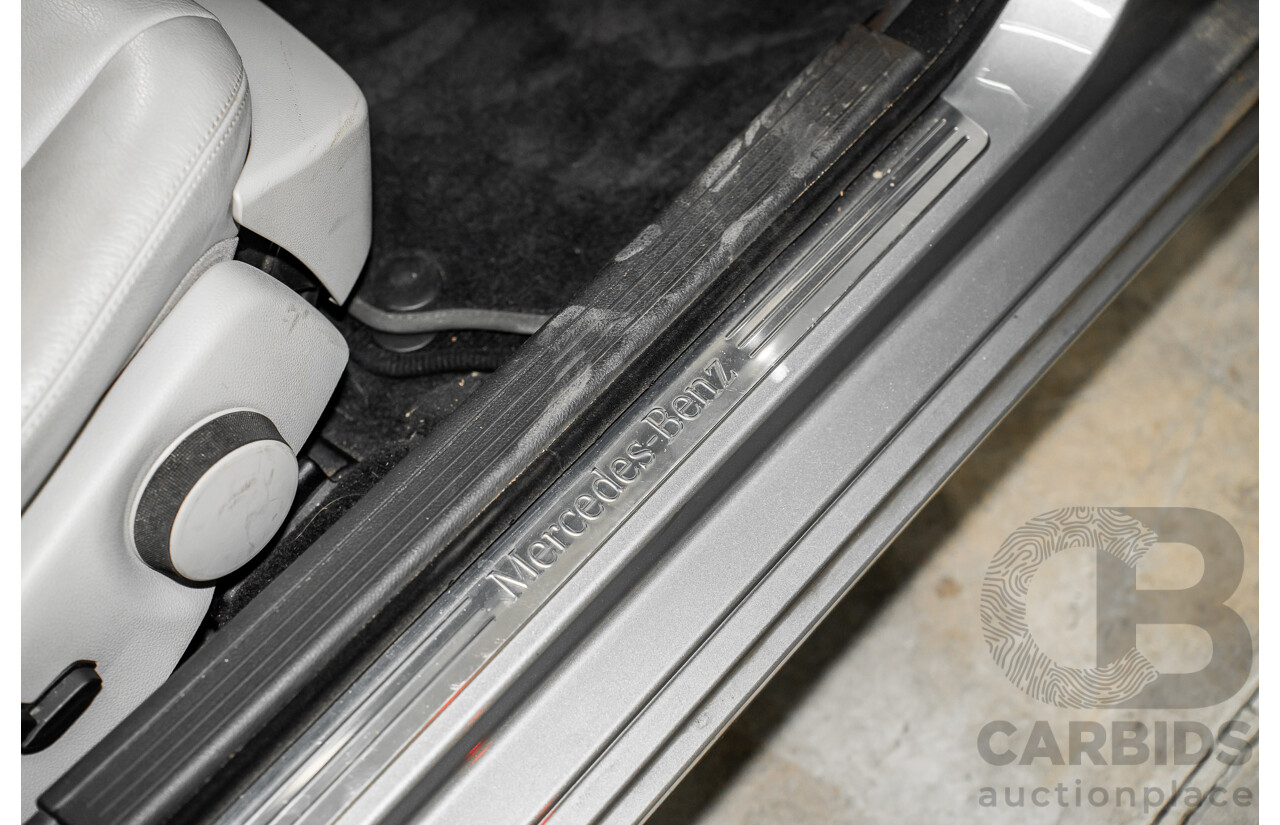 6/2012 Mercedes-Benz C250 CDI Avantgarde BE W204 MY12 4d Sedan Palladium Silver Metallic Turbo 2.1L