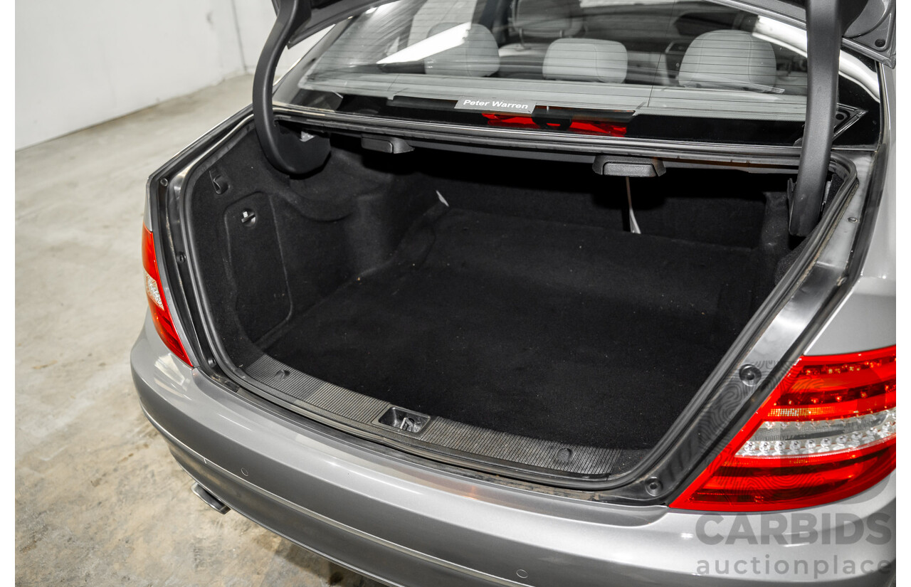 6/2012 Mercedes-Benz C250 CDI Avantgarde BE W204 MY12 4d Sedan Palladium Silver Metallic Turbo 2.1L