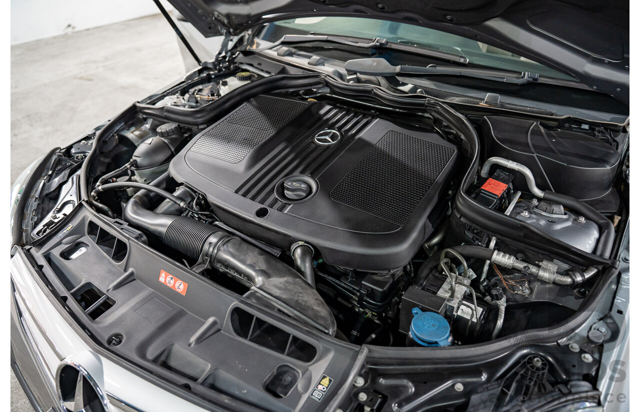 6/2012 Mercedes-Benz C250 CDI Avantgarde BE W204 MY12 4d Sedan Palladium Silver Metallic Turbo 2.1L