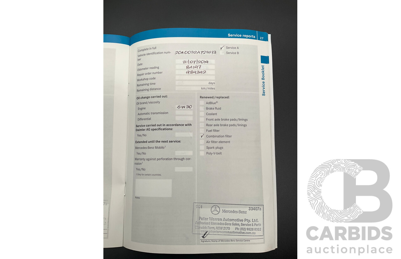 6/2012 Mercedes-Benz C250 CDI Avantgarde BE W204 MY12 4d Sedan Palladium Silver Metallic Turbo 2.1L