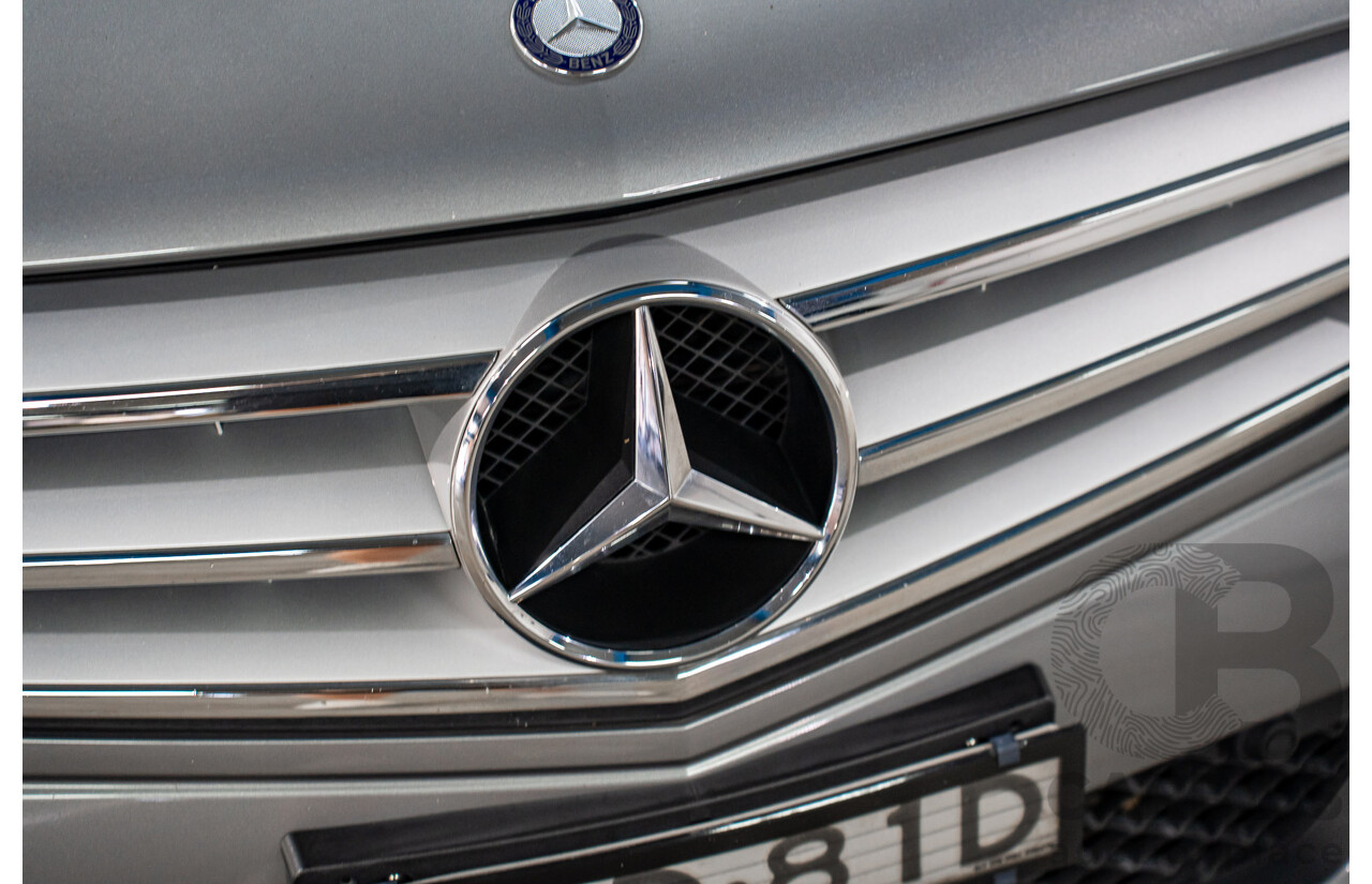 6/2012 Mercedes-Benz C250 CDI Avantgarde BE W204 MY12 4d Sedan Palladium Silver Metallic Turbo 2.1L