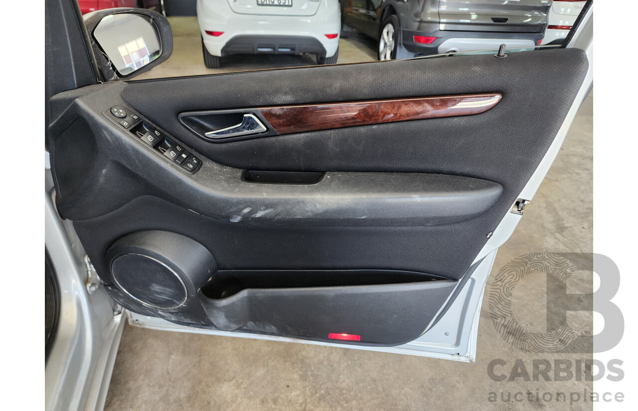 11/2007 Mercedes-Benz A200 Elegance W169 5d Hatchback Silver 2.0L