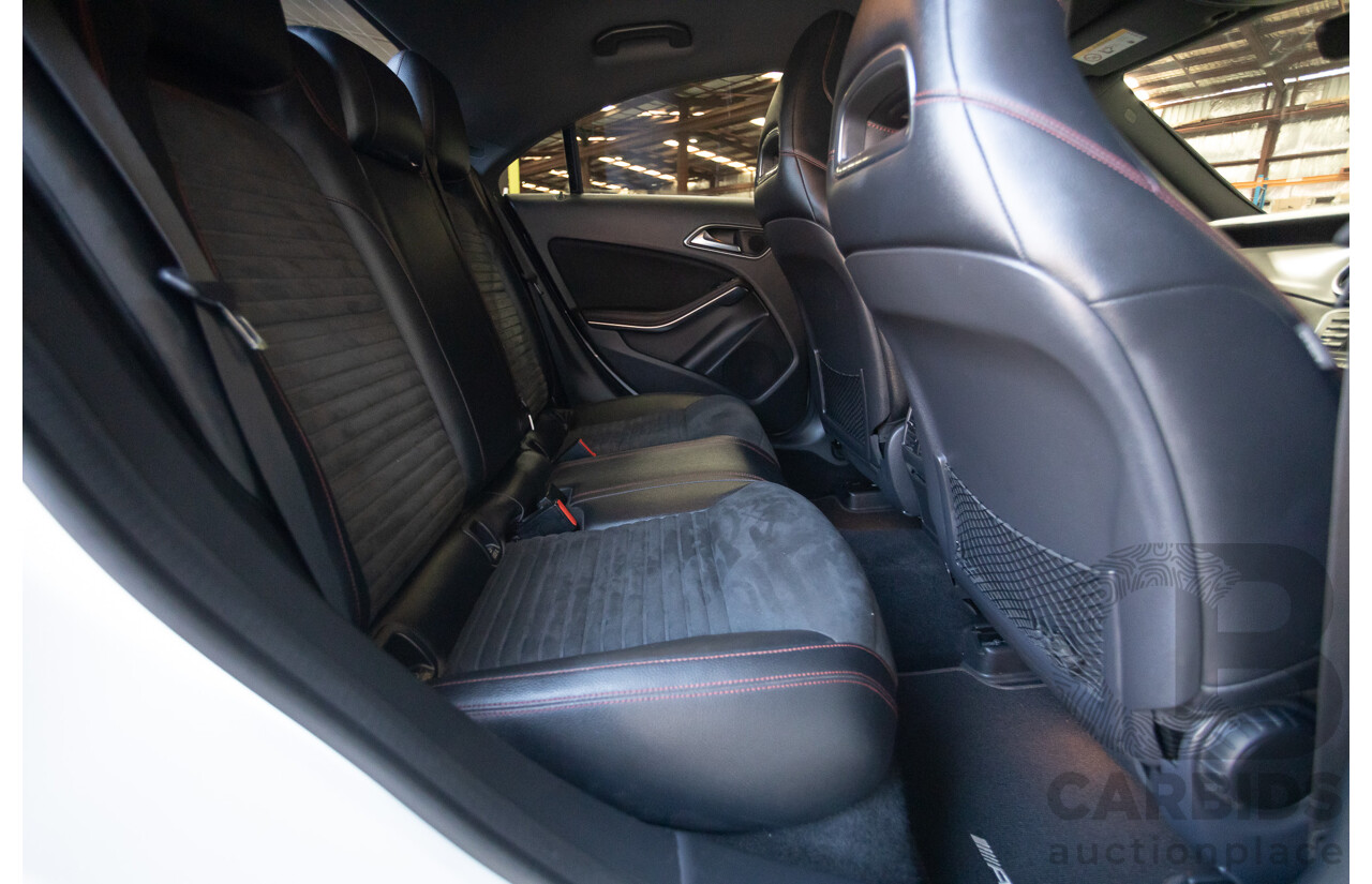 10/2014 Mercedes-Benz CLA200 117 4D Coupe Calcite White Turbo 1.6L