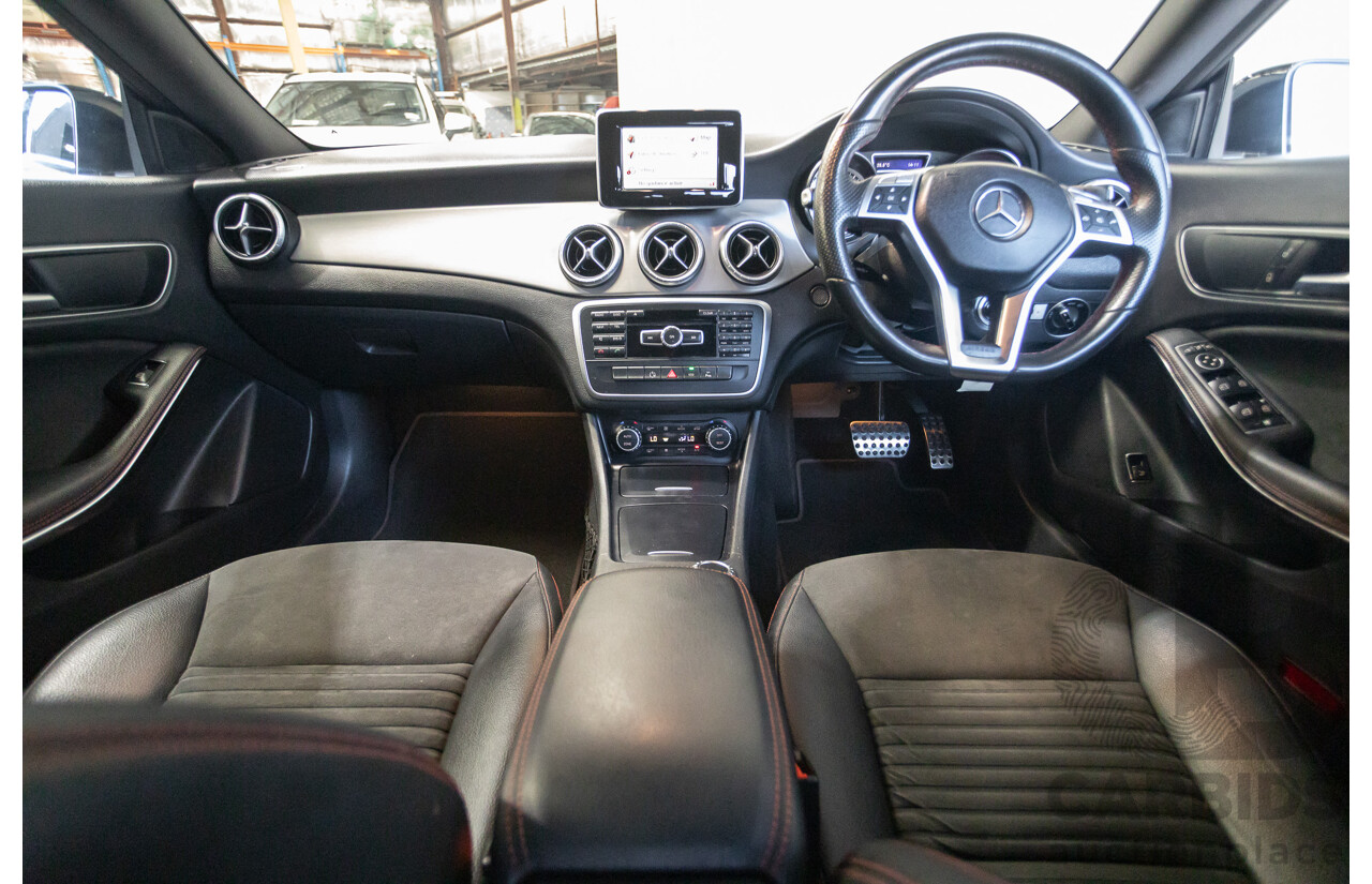 10/2014 Mercedes-Benz CLA200 117 4D Coupe Calcite White Turbo 1.6L