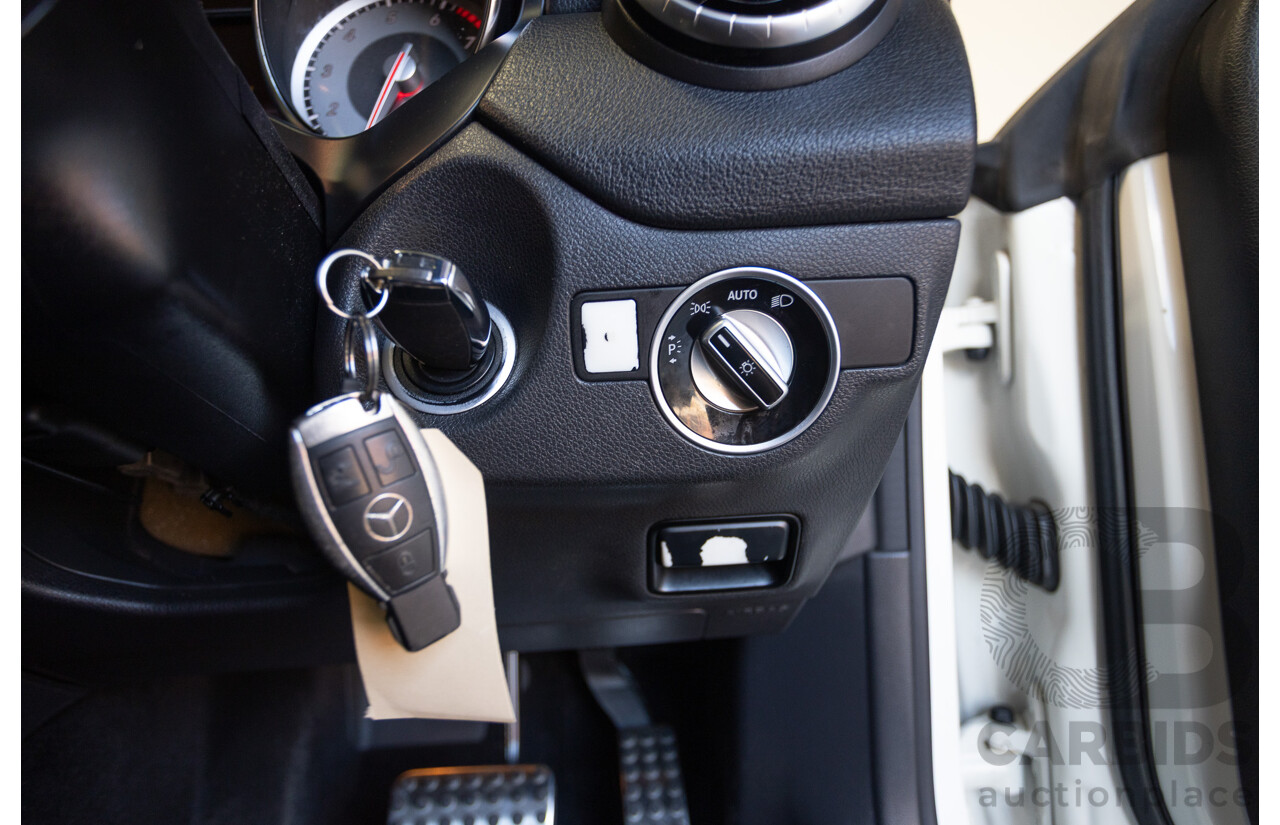 10/2014 Mercedes-Benz CLA200 117 4D Coupe Calcite White Turbo 1.6L