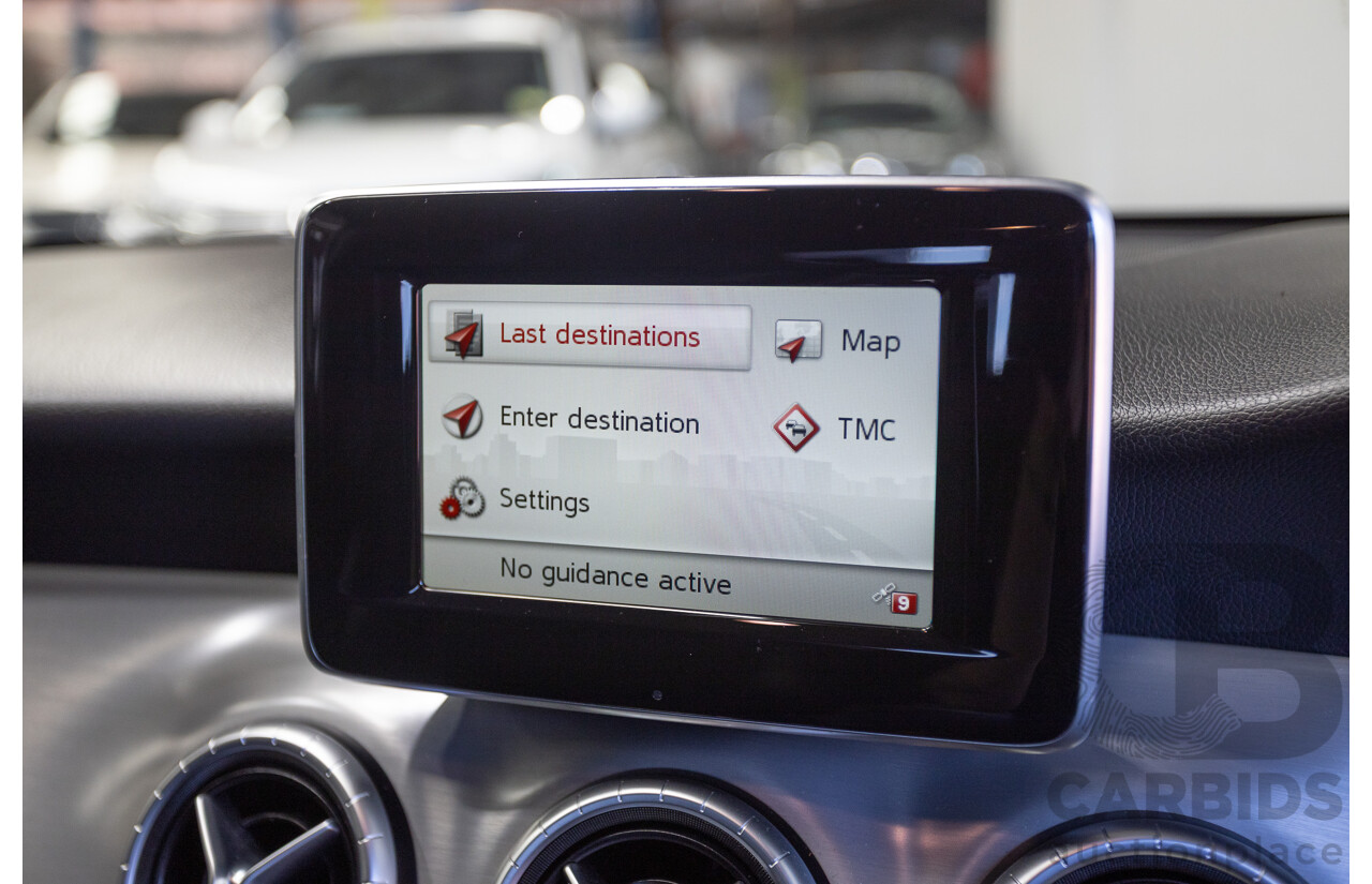 10/2014 Mercedes-Benz CLA200 117 4D Coupe Calcite White Turbo 1.6L