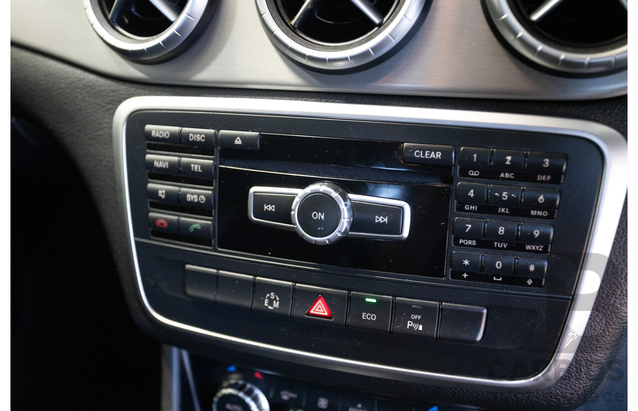 10/2014 Mercedes-Benz CLA200 117 4D Coupe Calcite White Turbo 1.6L