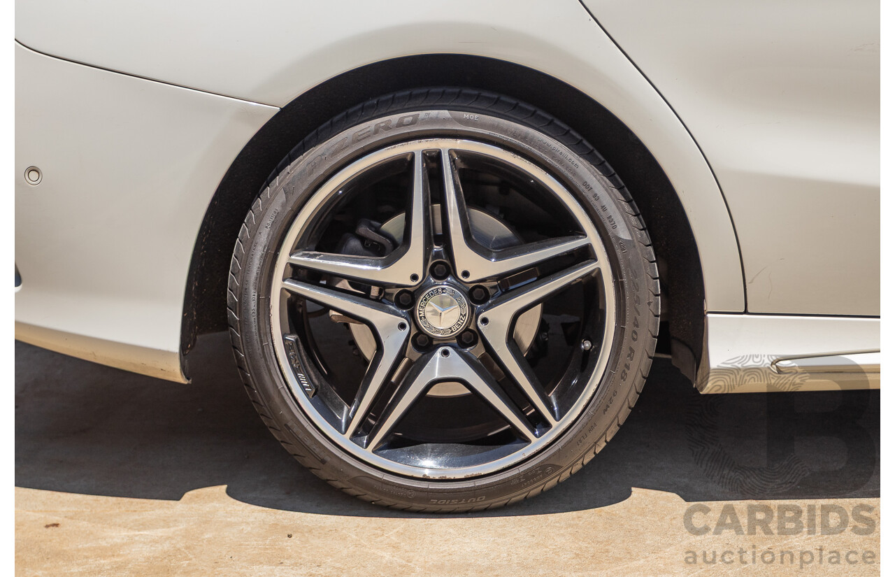 10/2014 Mercedes-Benz CLA200 117 4D Coupe Calcite White Turbo 1.6L