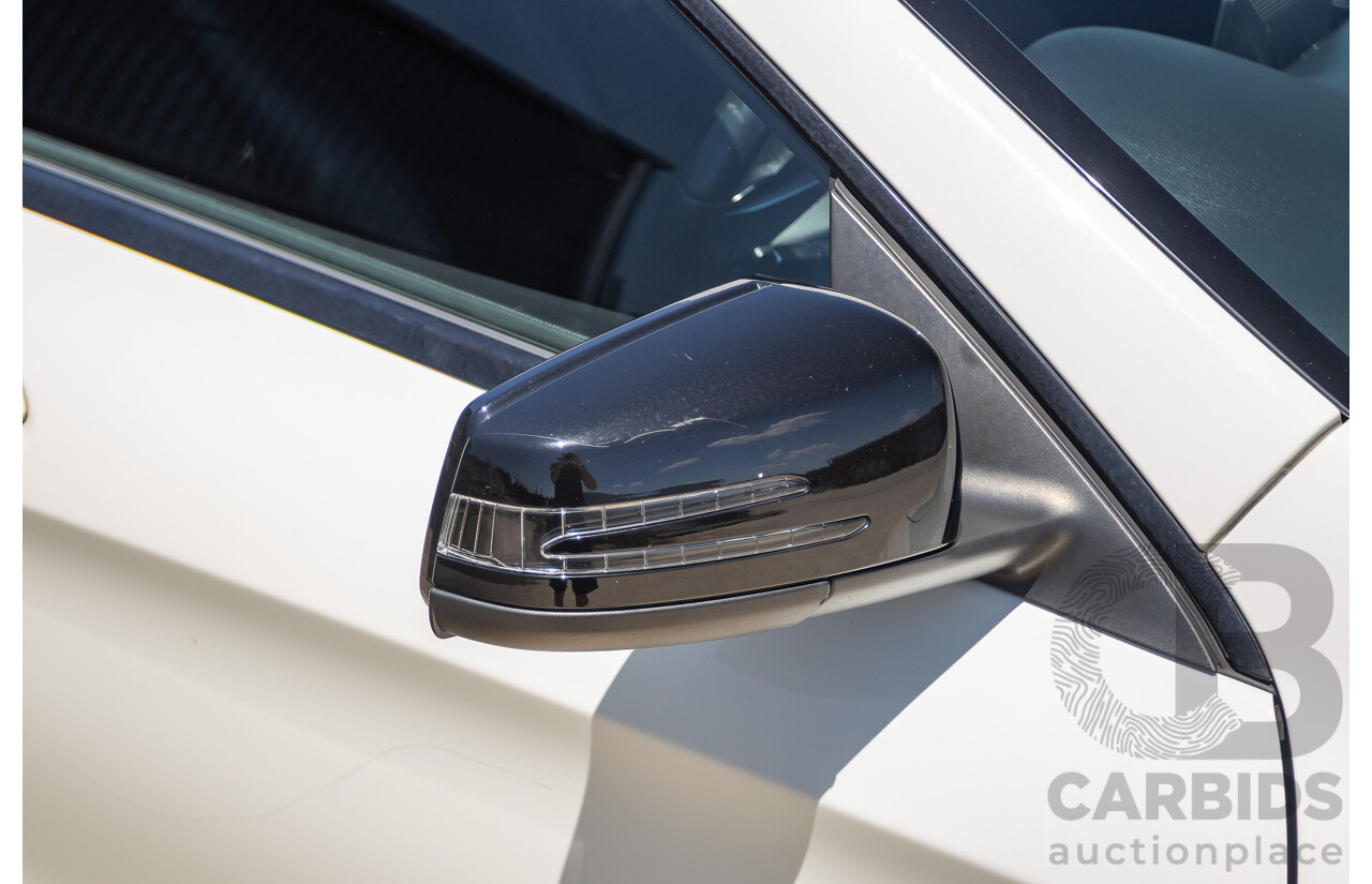 10/2014 Mercedes-Benz CLA200 117 4D Coupe Calcite White Turbo 1.6L