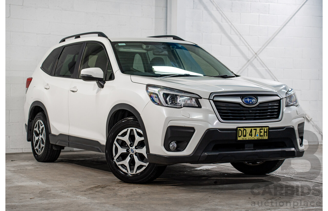 04/2019 Subaru Forester 2.5i-L (AWD) MY19 4d Wagon Crystal White Pearl 2.5L