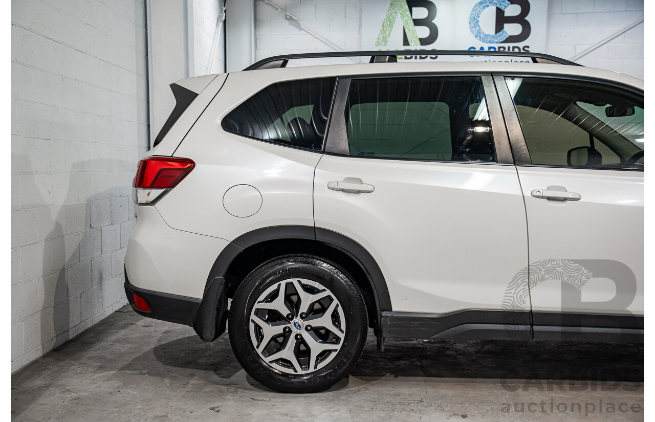 04/2019 Subaru Forester 2.5i-L (AWD) MY19 4d Wagon Crystal White Pearl 2.5L