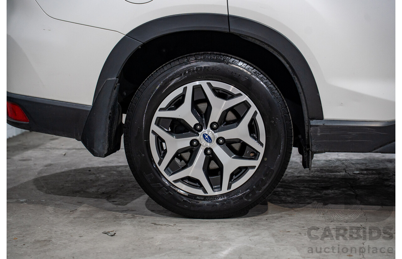 04/2019 Subaru Forester 2.5i-L (AWD) MY19 4d Wagon Crystal White Pearl 2.5L