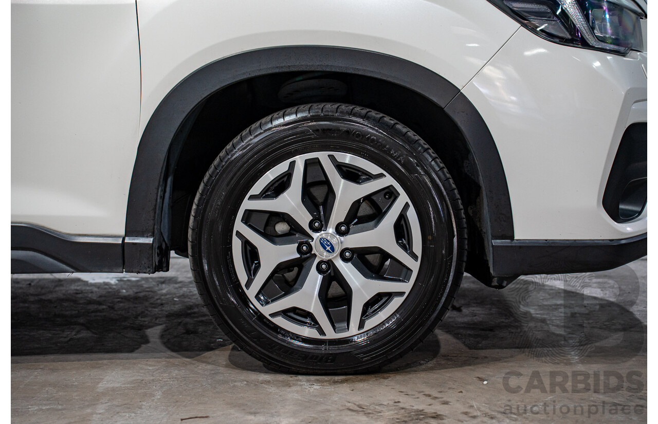 04/2019 Subaru Forester 2.5i-L (AWD) MY19 4d Wagon Crystal White Pearl 2.5L
