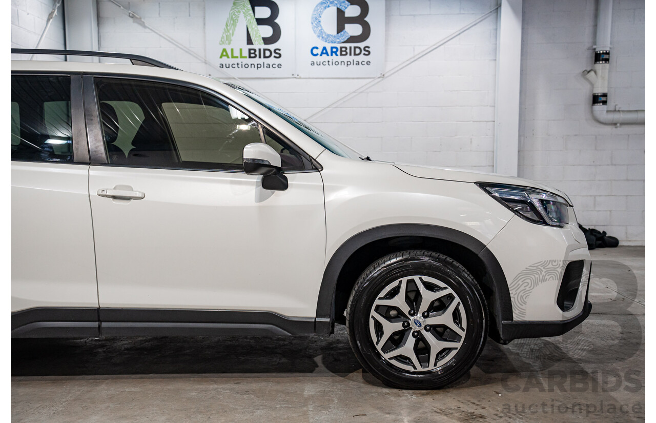 04/2019 Subaru Forester 2.5i-L (AWD) MY19 4d Wagon Crystal White Pearl 2.5L