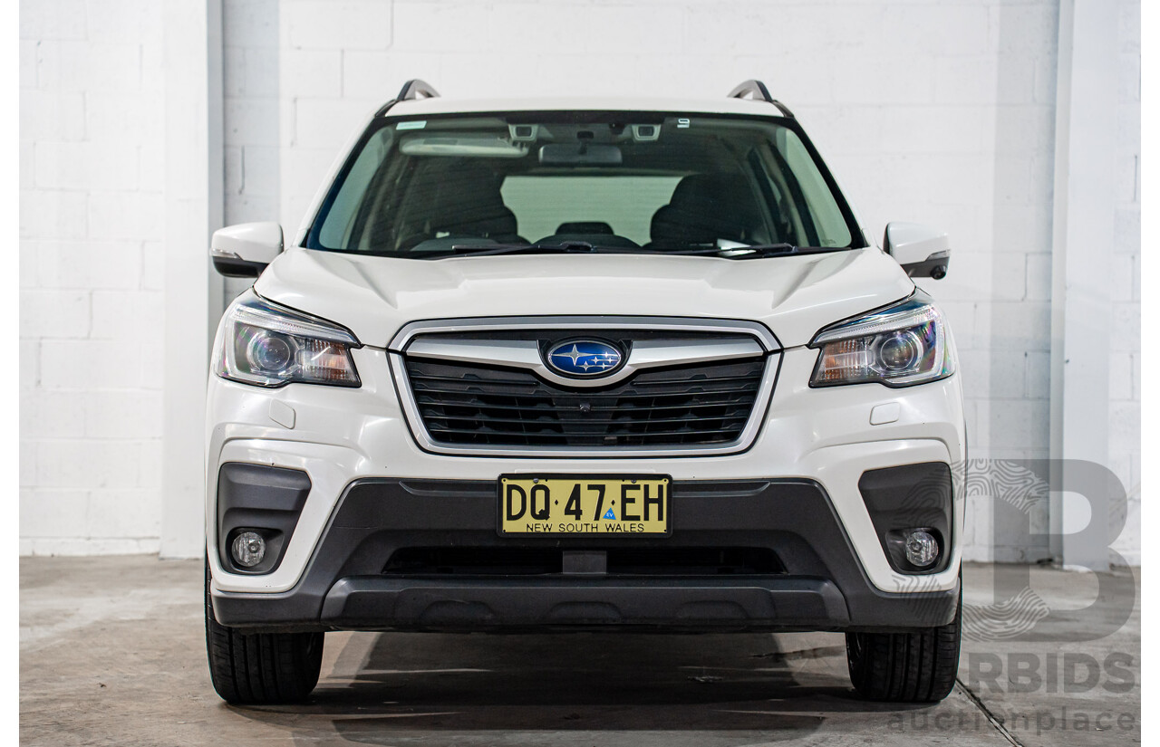 04/2019 Subaru Forester 2.5i-L (AWD) MY19 4d Wagon Crystal White Pearl 2.5L