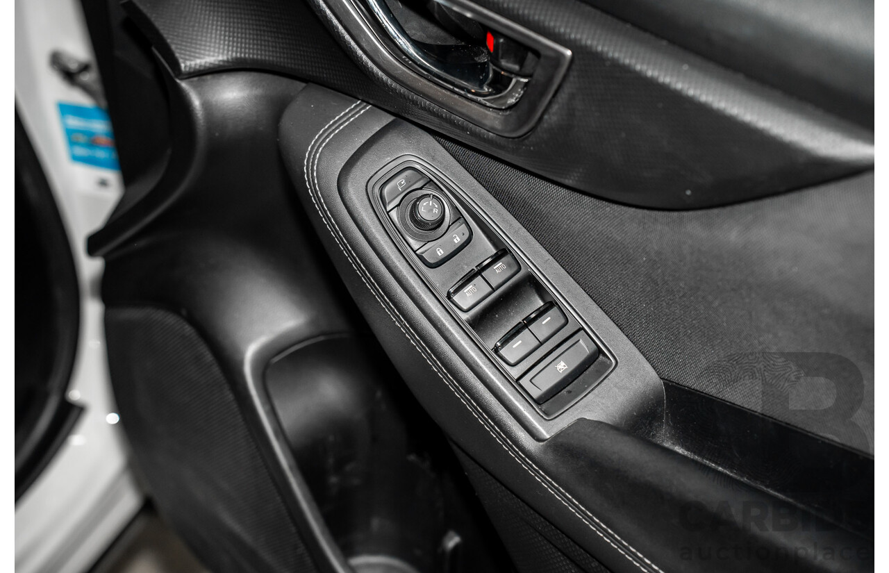 04/2019 Subaru Forester 2.5i-L (AWD) MY19 4d Wagon Crystal White Pearl 2.5L