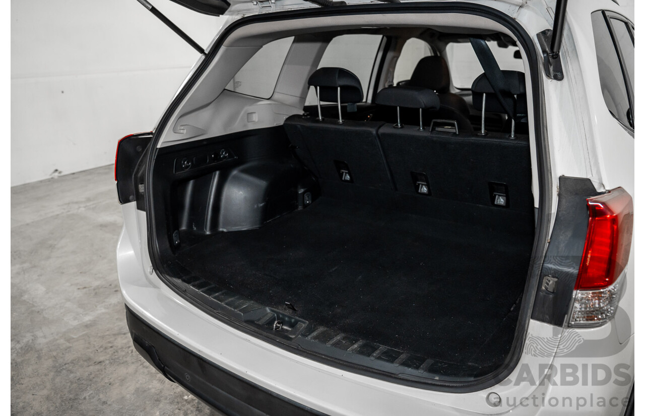 04/2019 Subaru Forester 2.5i-L (AWD) MY19 4d Wagon Crystal White Pearl 2.5L