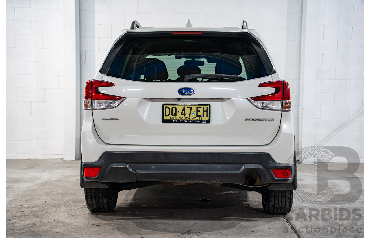 04/2019 Subaru Forester 2.5i-L (AWD) MY19 4d Wagon Crystal White Pearl 2.5L