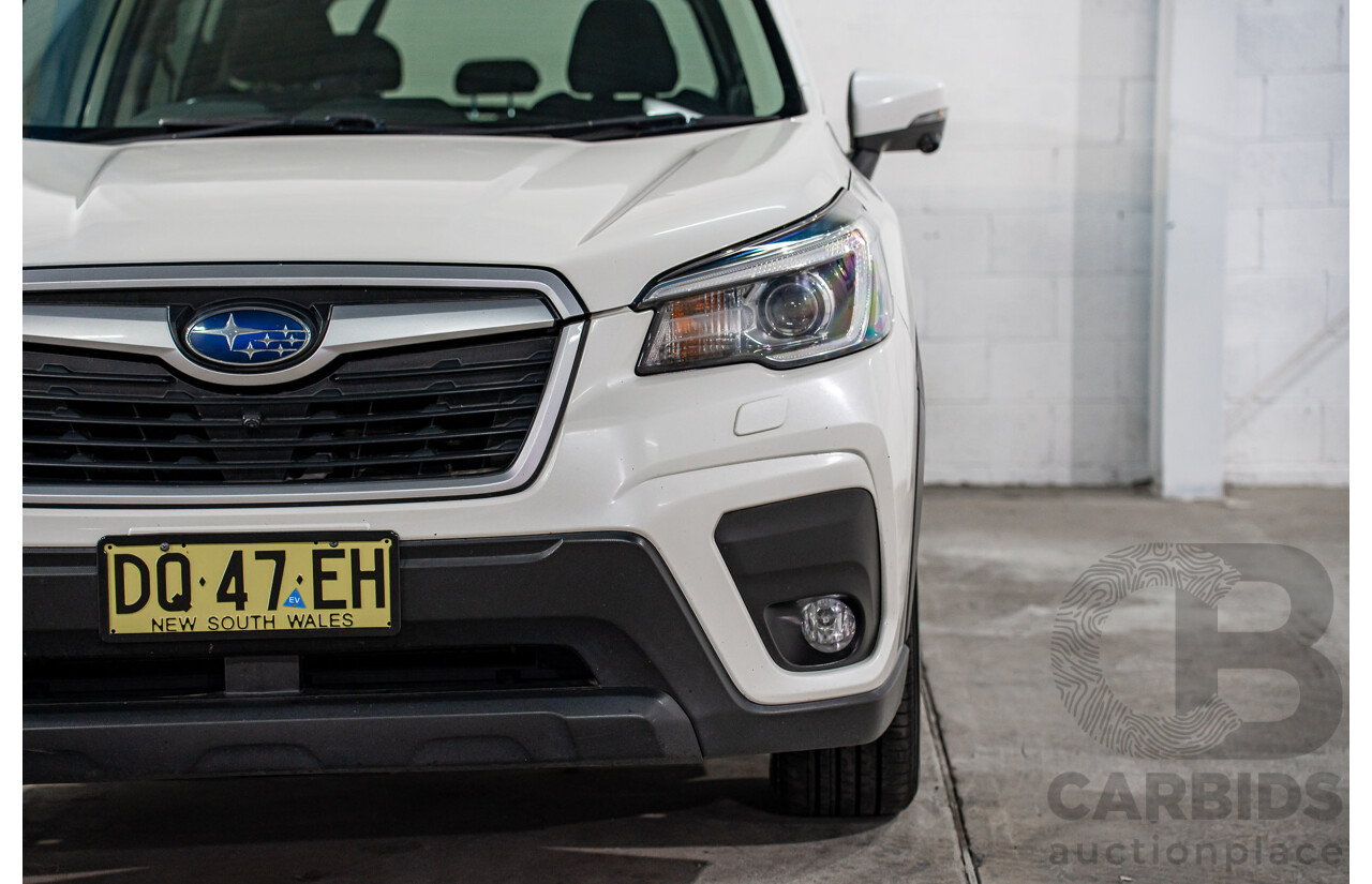04/2019 Subaru Forester 2.5i-L (AWD) MY19 4d Wagon Crystal White Pearl 2.5L