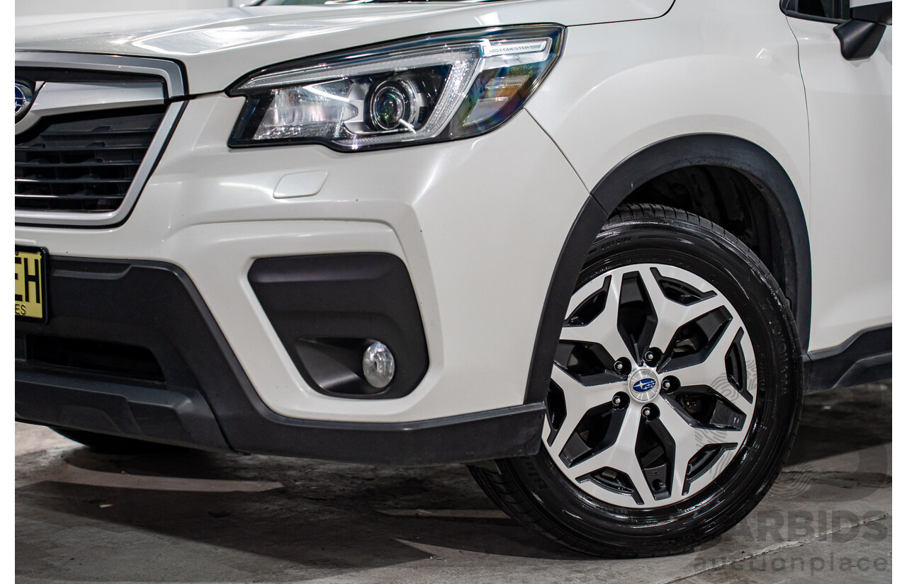 04/2019 Subaru Forester 2.5i-L (AWD) MY19 4d Wagon Crystal White Pearl 2.5L