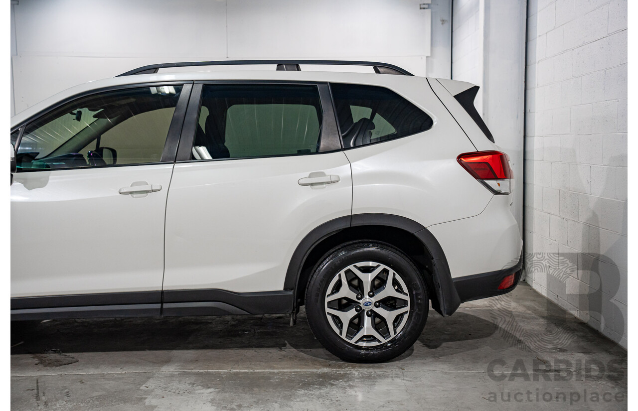04/2019 Subaru Forester 2.5i-L (AWD) MY19 4d Wagon Crystal White Pearl 2.5L