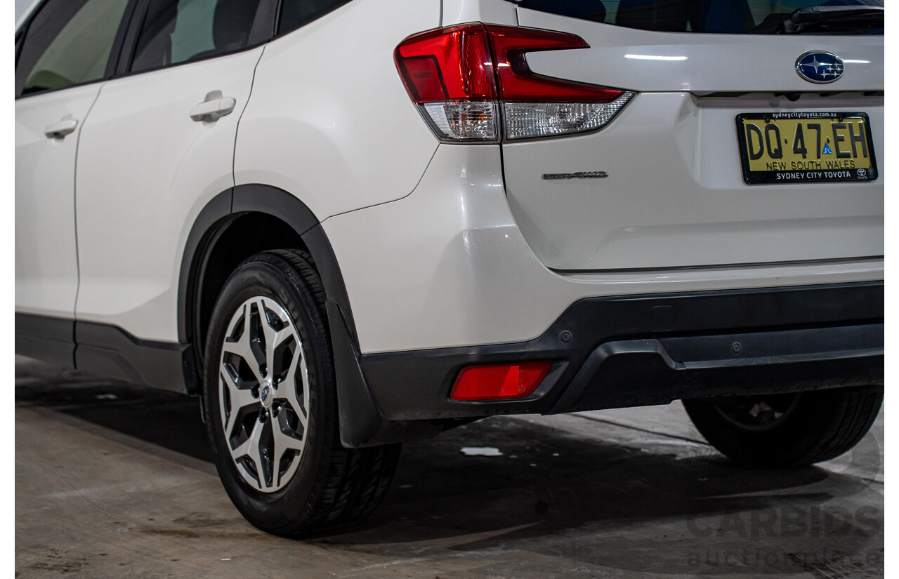 04/2019 Subaru Forester 2.5i-L (AWD) MY19 4d Wagon Crystal White Pearl 2.5L