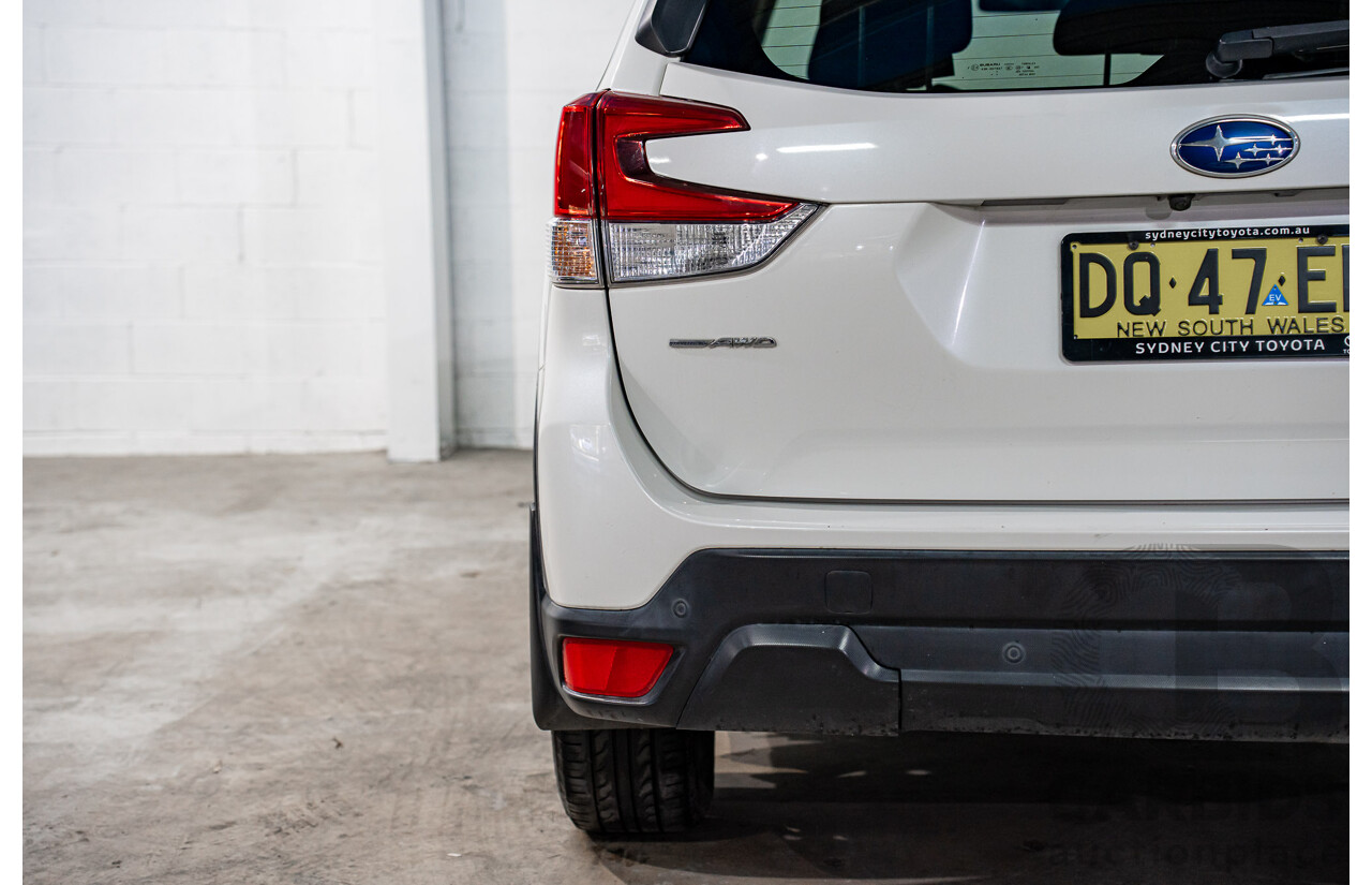 04/2019 Subaru Forester 2.5i-L (AWD) MY19 4d Wagon Crystal White Pearl 2.5L
