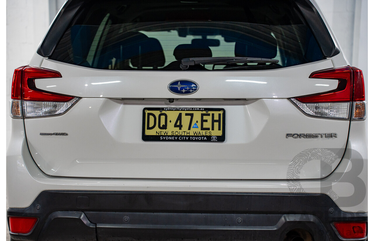 04/2019 Subaru Forester 2.5i-L (AWD) MY19 4d Wagon Crystal White Pearl 2.5L
