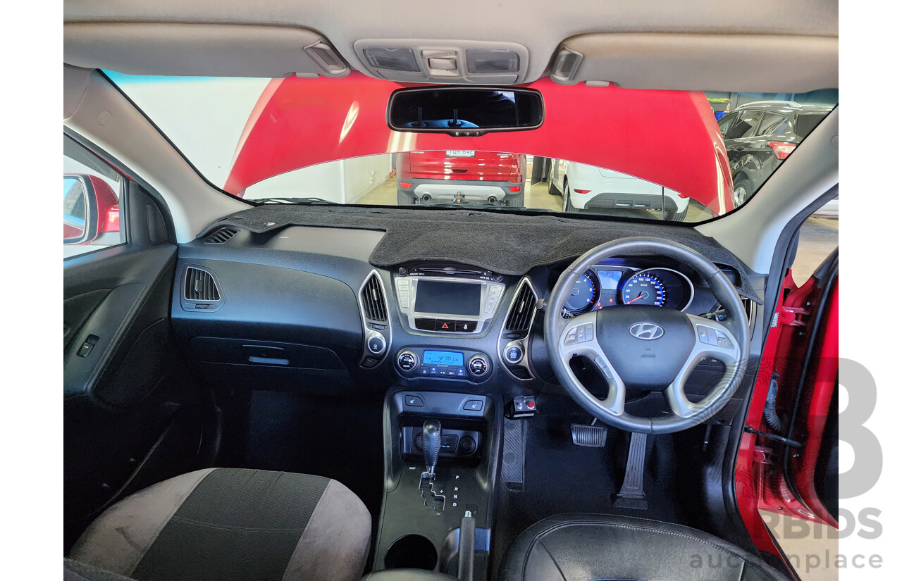1/2013 Hyundai Ix35 Highlander (awd) LM MY11 4d Wagon Red 2.0L