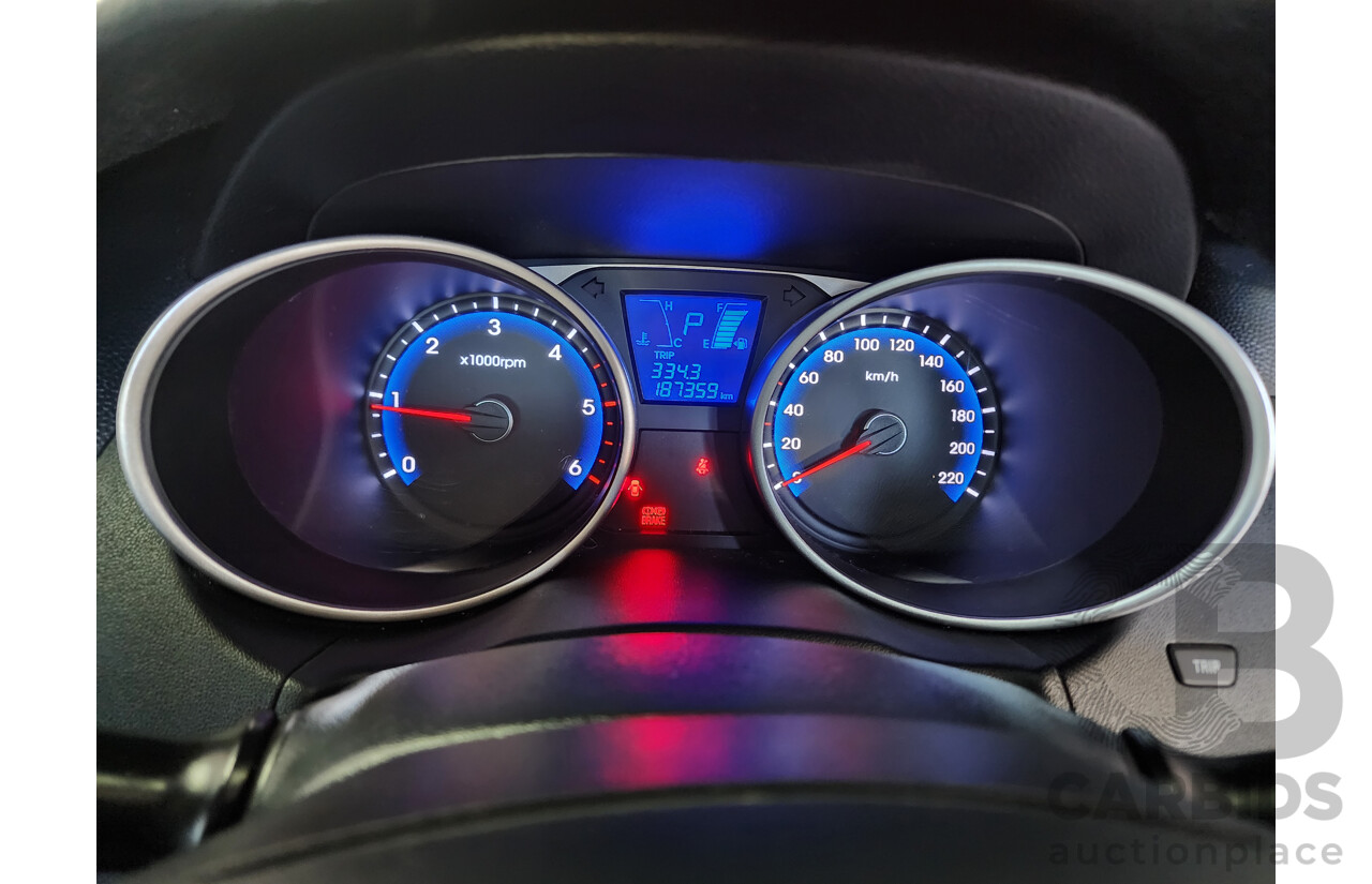 1/2013 Hyundai Ix35 Highlander (awd) LM MY11 4d Wagon Red 2.0L