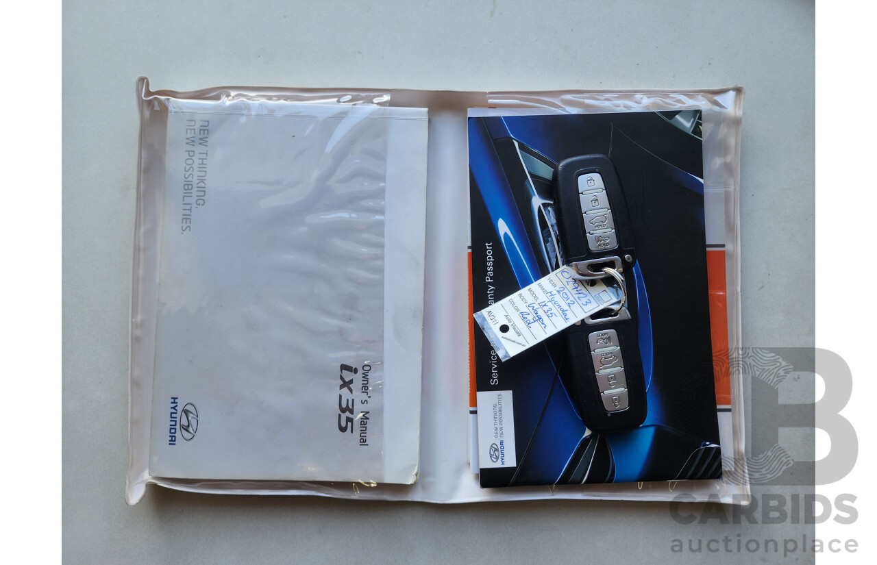 1/2013 Hyundai Ix35 Highlander (awd) LM MY11 4d Wagon Red 2.0L