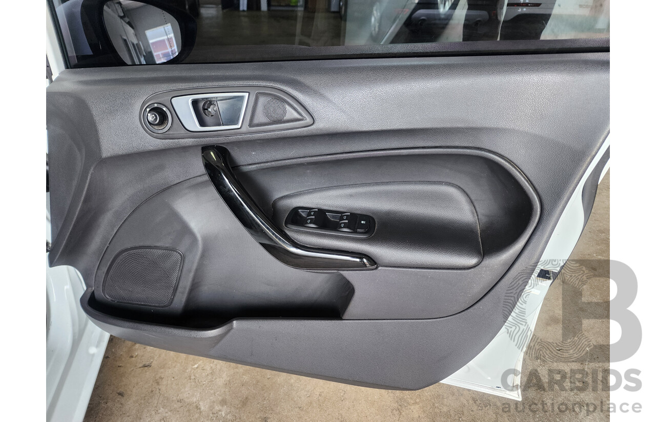 4/2016 Ford Fiesta Sport WZ 5d Hatchback White 1.0L