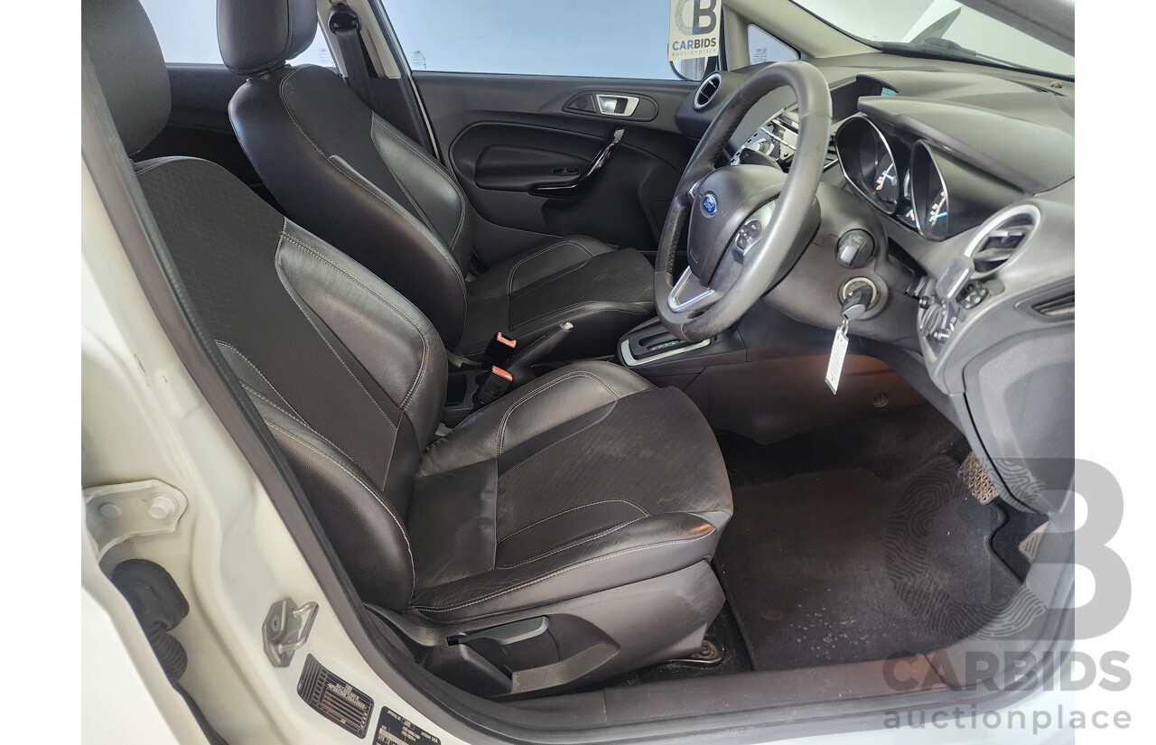 4/2016 Ford Fiesta Sport WZ 5d Hatchback White 1.0L