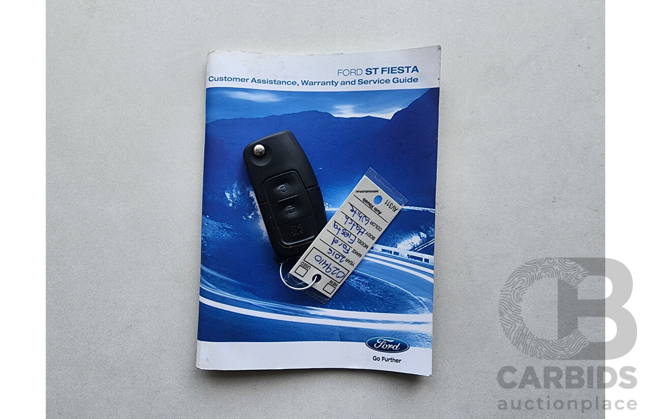 4/2016 Ford Fiesta Sport WZ 5d Hatchback White 1.0L